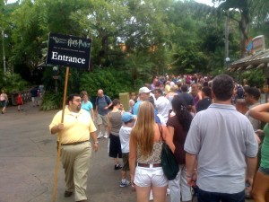 Major Drops in Wizarding World Lines, Wait Times