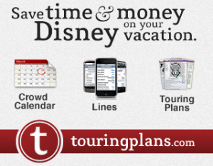 Affiliation with TouringPlans.com