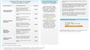 New Walt Disney World Discount for Early April Through mid-June 2013