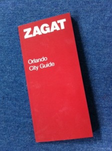 Review: Zagat Orlando City Guide 2013