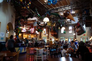 Dining in Food Court Disney's Port Orleans French Quarter from yourfirrstvisit.net