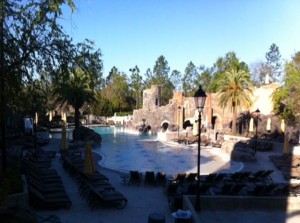 Main Pool at Loews Portofino Bay Hotel at Universal Orlando