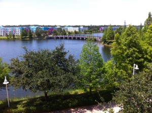 View from Recommended Location at Disney's Pop Century Resort