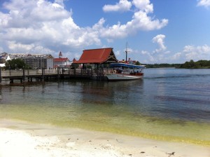 Boat Dock at Disney's Polynesian Resort