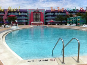 Bowling Pin Quiet Pool at Disney's Pop Century Resort