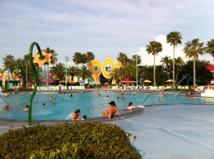 Main Pool at Disney's Pop Century Resort