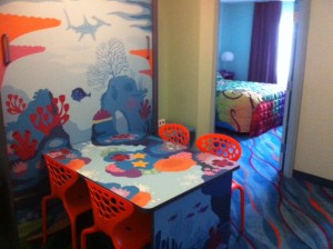 Entry to Nemo Family Suite in Disney's Art of Animation Resort