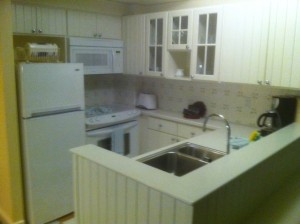 Kitchen at Disney's BoardWalk Villas from yourfirstvisit.net