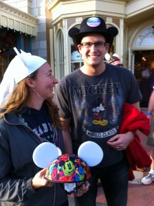 Newlyweds and Hat at the Meet Up