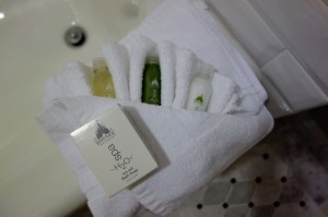 Toiletries Second Bedroom at Disney's Grand Floridian Resort & Spa from yourfirstvisit.net