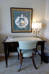 Desk Master Bedroom in One and Two Bedroom Villas at Disney's Grand Floridian Resort & Spa from yourfirstvisit.net
