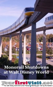 Disney World Monorail Closures Beginning in Later January