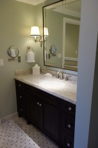 Other Sink Master Bath in One and Two Bedroom Villas at Disney's Grand Floridian Resort & Spa from yourfirstvisit.net