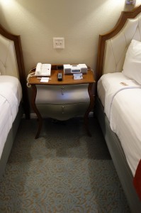 Bed Table at Disney's Grand Floridian Resort & Spa from yourfirstvisit.net