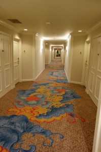 Hallways at Disney's Grand Floridian Resort & Spa from yourfirstvisit.net