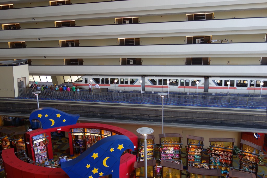 Across the A Frame at Disney's Contemporary Resort from yourfirstvisit.net