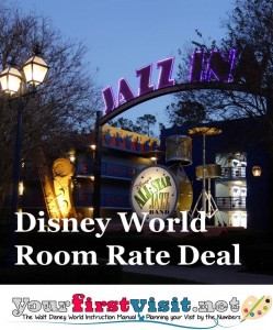 Disney World Room Deal for Mid August Through Early October 2015 Announced