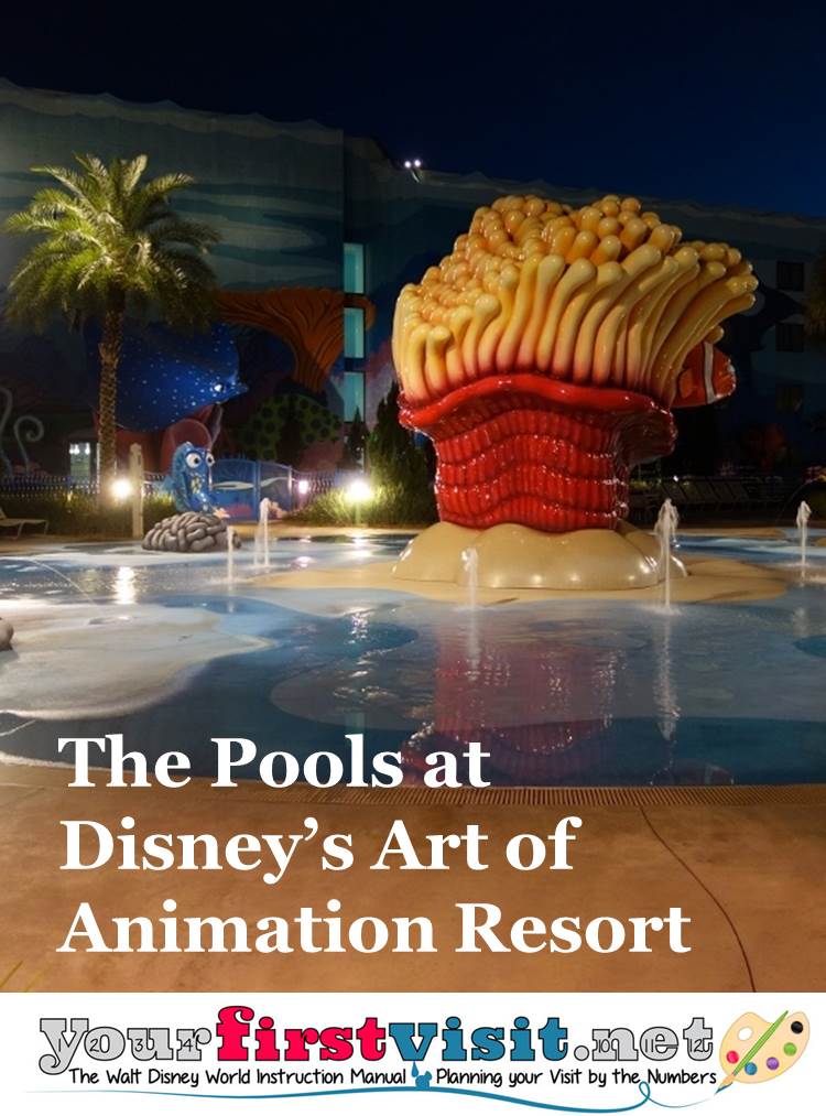 The Pools at Disney's Art of Animation Resort from yourfirstvisit.net