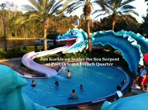 A Friday Visit With Jim Korkis: Scales the Sea Serpent at Port Orleans French Quarter