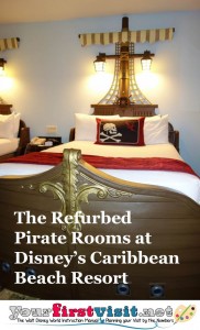 Update on the Newly-Refurbed Pirate Rooms at Disney’s Caribbean Beach Resort