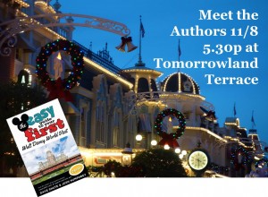 Meet the Authors November 8 at the Magic Kingdom