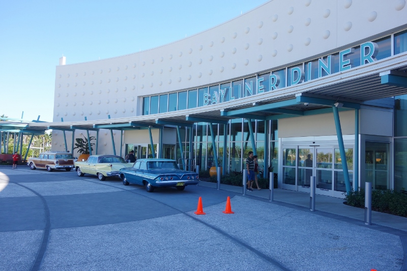 Vintage Cars Cabana Bay Beach Resort from yourfirstvisit.net