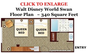 Photo Tour of a Standard Room at the Disney World Swan