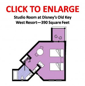 Old Key West Studio Floor Plan Layout