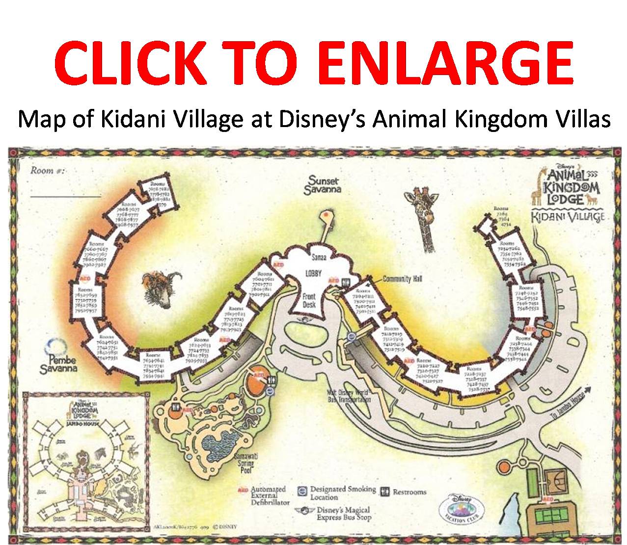 disney's animal kingdom lodge map