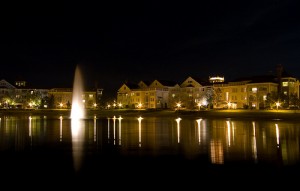 Disney's Saratoga Springs at Night by Jason Pratt