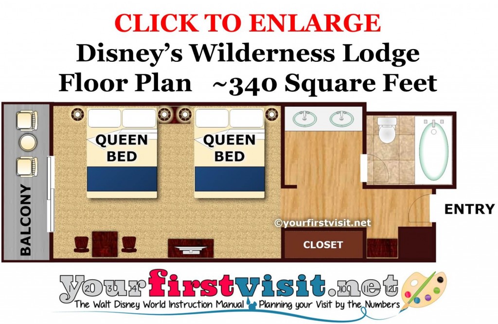 Photo Tour of a Standard Room at Disney's Wilderness Lodge