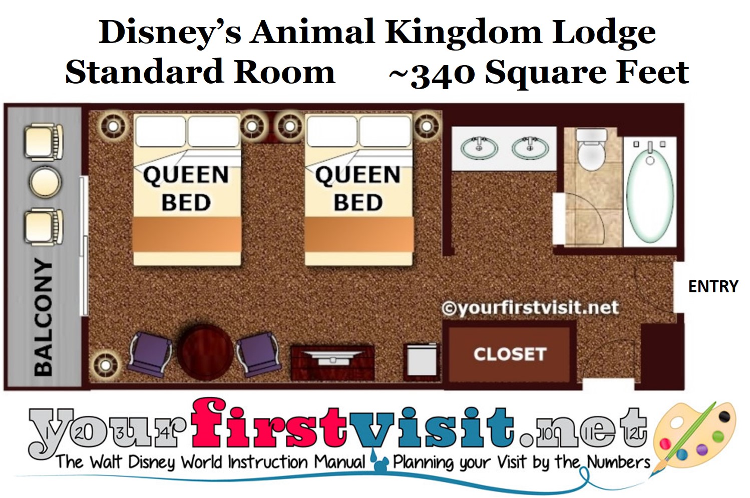 Photo Tour of a Standard Room at Disney's Animal Kingdom