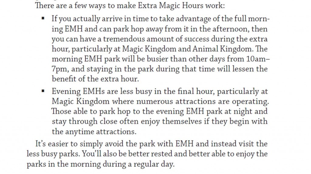 EMH from our book