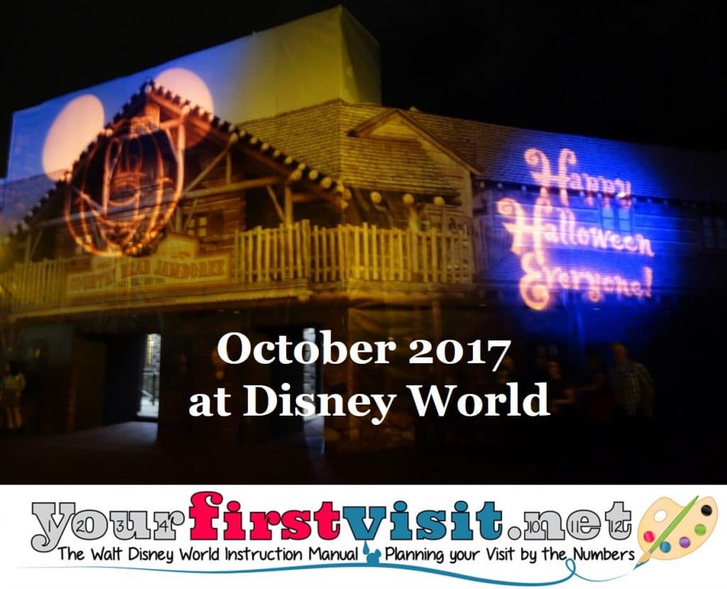 is october a good month to visit disney world