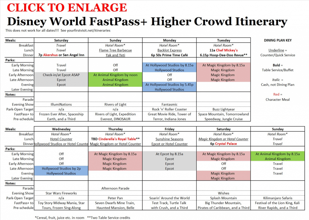 easy guide easyWDW