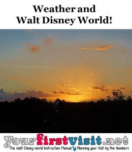 Weather and When to Go to Walt Disney World from yourfirstvisit.net