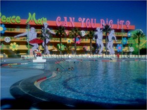 The Main Pool at Disney's Pop Century Resort