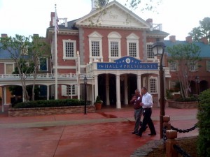 The Hall of Presidents at Walt Disney World