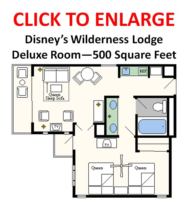 Floor Plans Of Walt Disney World Resort Hotels
