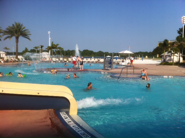 The Main Pool at Disneys Contemporary Resort