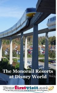 The Monorail Resorts at Walt Disney World - yourfirstvisit.net