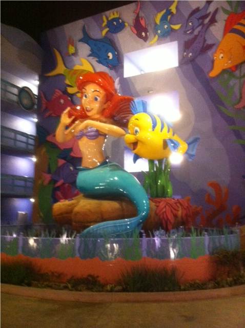 Little Mermaid Rooms at Art of Animation: Not Girly, and Not Far 