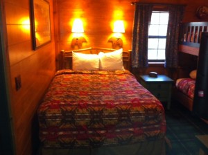 Back Bedroom at the Cabins at Disney's Fort Wilderness Resort