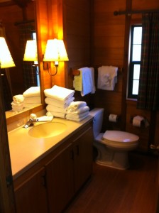 Bath at the Cabins at Disney's Fort Wilderness Resort