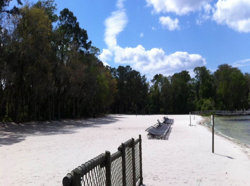 Beach at Disney's Fort Wilderness Resort