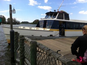 Boat to Magic Kingdom at Disney's Fort Wilderness Resort