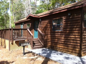 Exterior of The Cabins at Disney's Fort Wilderness Resort