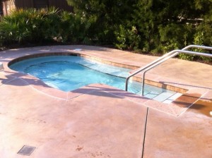 Hot Tub Near Main Meadows Pool at at Disney's Fort Wilderness Resort