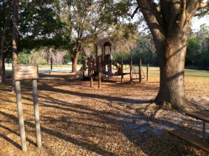 Playground Near Main Meadows Pool at at Disney's Fort Wilderness Resort