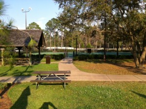 Tennis Courts Near Main Meadows Pool at at Disney's Fort Wilderness Resort